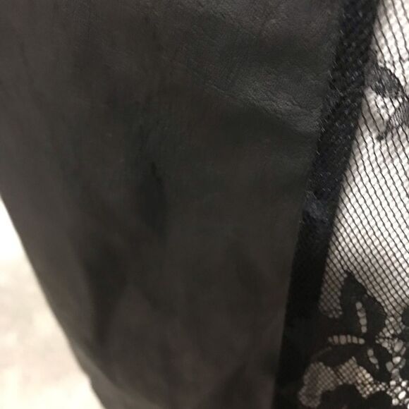 NWT Vegan leather and lace sexy cami - Picture 10 of 11